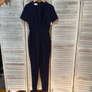 EUC-House of CB Blue Jumpsuit Versatile Chic Design